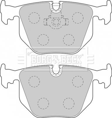 Borg & Beck BBP1871 - Bremsbelagsatz, Scheibenbremse alexcarstop-ersatzteile.com