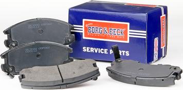 Borg & Beck BBP1375 - Bremsbelagsatz, Scheibenbremse alexcarstop-ersatzteile.com