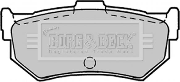 Borg & Beck BBP1297 - Bremsbelagsatz, Scheibenbremse alexcarstop-ersatzteile.com