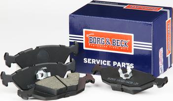 Borg & Beck BBP1266 - Bremsbelagsatz, Scheibenbremse alexcarstop-ersatzteile.com