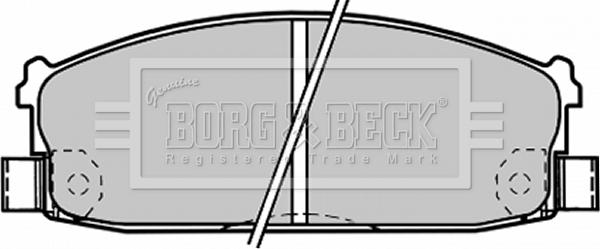 BENDIX 572230X - Bremsbelagsatz, Scheibenbremse alexcarstop-ersatzteile.com