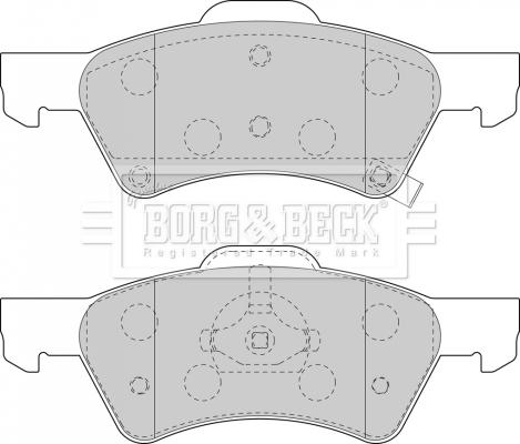 BOSCH BE857H - Bremsbelagsatz, Scheibenbremse alexcarstop-ersatzteile.com