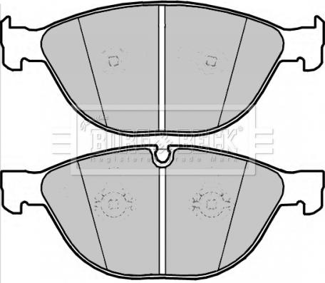 BOSCH 986494349 - Bremsbelagsatz, Scheibenbremse alexcarstop-ersatzteile.com