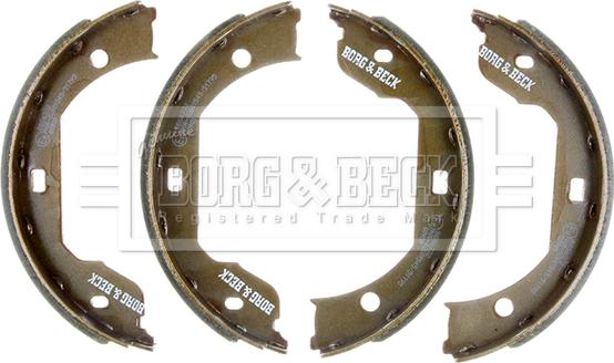 Borg & Beck BBS6332 - Bremsbackensatz, Feststellbremse alexcarstop-ersatzteile.com