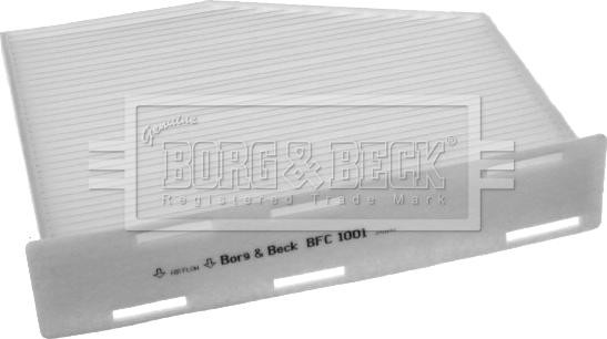 Borg & Beck BFC1001 - Filter, Innenraumluft alexcarstop-ersatzteile.com