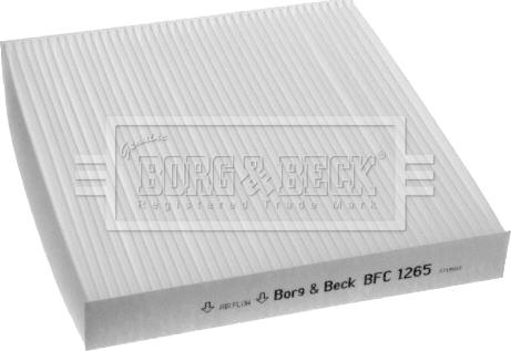 Borg & Beck BFC1265 - Filter, Innenraumluft alexcarstop-ersatzteile.com