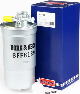 Borg & Beck BFF8139 - Kraftstofffilter alexcarstop-ersatzteile.com