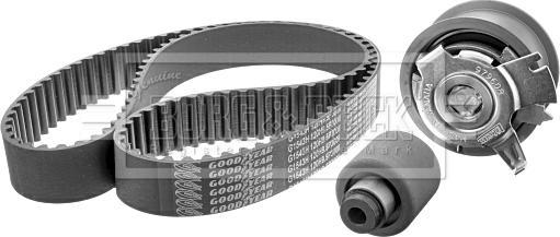 Borg & Beck BTK1000 - Zahnriemensatz alexcarstop-ersatzteile.com