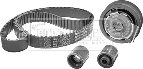 Borg & Beck BTK1023 - Zahnriemensatz alexcarstop-ersatzteile.com