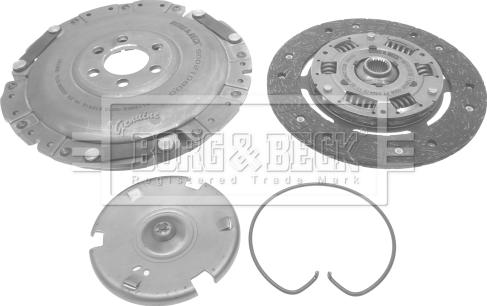 Borg & Beck HK6400 - Kupplungssatz alexcarstop-ersatzteile.com