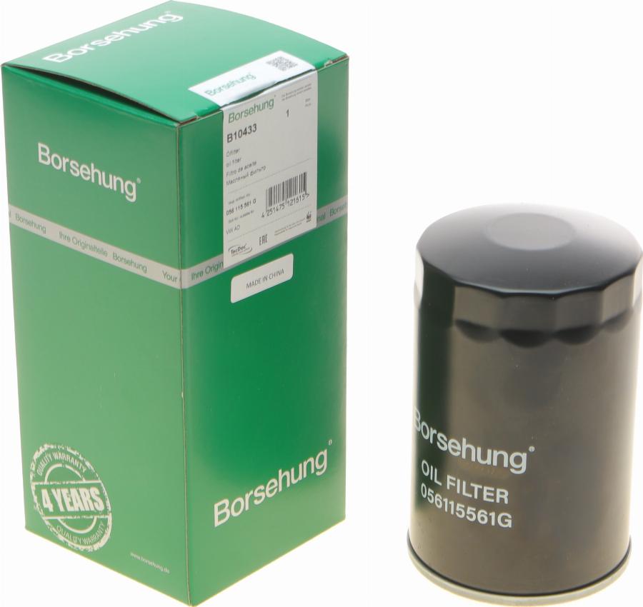 Borsehung B10433 - Ölfilter alexcarstop-ersatzteile.com