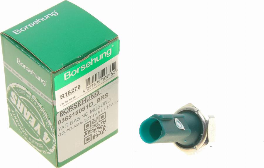 Borsehung B18279 - Sensor, Öldruck alexcarstop-ersatzteile.com