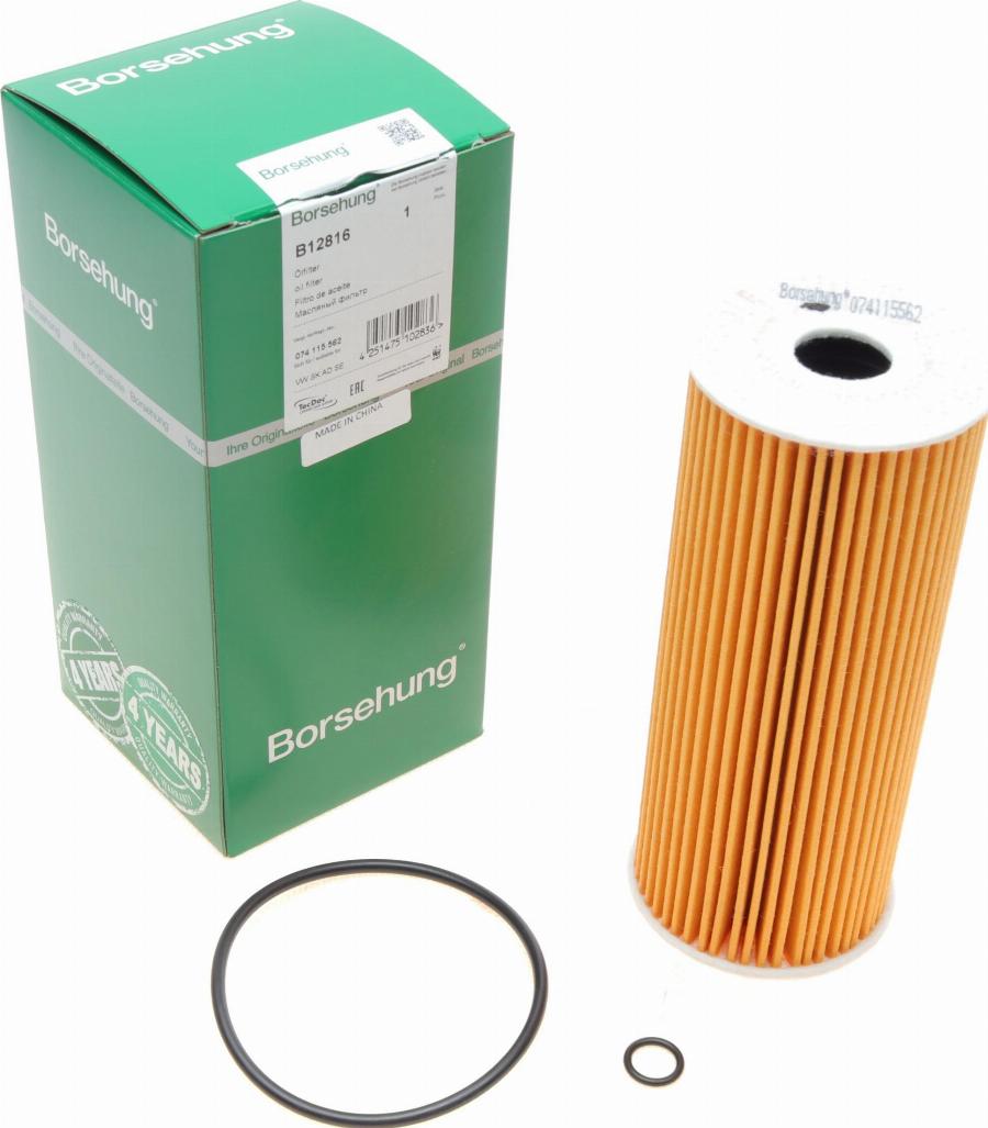 Borsehung B12816 - Ölfilter alexcarstop-ersatzteile.com