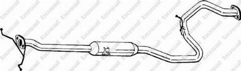 Bosal 286-469 - Mittelschalldämpfer alexcarstop-ersatzteile.com