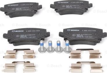 BOSCH 0 986 494 595 - Bremsbelagsatz, Scheibenbremse alexcarstop-ersatzteile.com