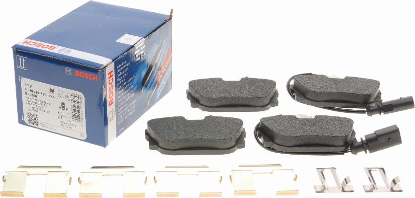 BOSCH 0 986 494 529 - Bremsbelagsatz, Scheibenbremse alexcarstop-ersatzteile.com