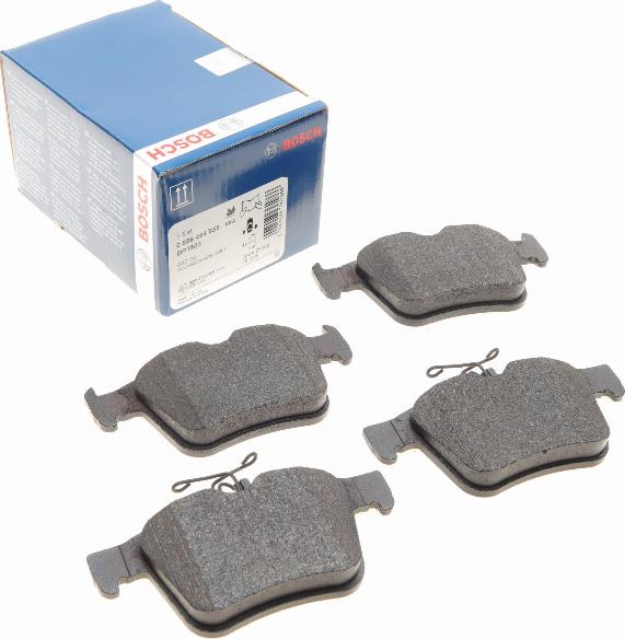 BOSCH 0 986 494 658 - Bremsbelagsatz, Scheibenbremse alexcarstop-ersatzteile.com