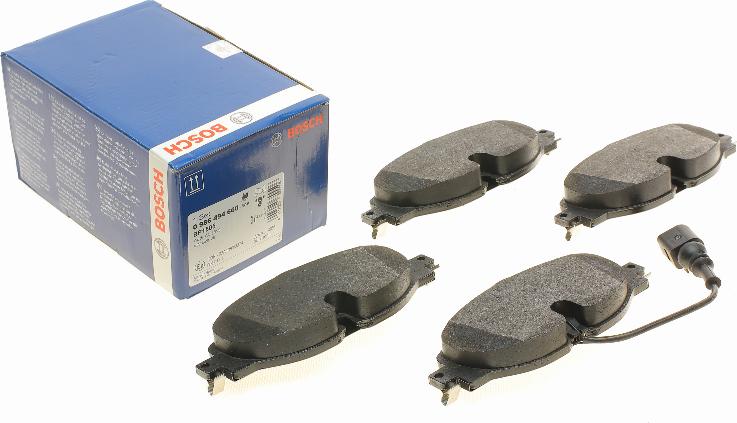 BOSCH 0 986 494 660 - Bremsbelagsatz, Scheibenbremse alexcarstop-ersatzteile.com