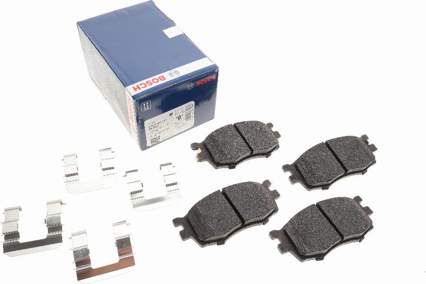 BOSCH 0 986 494 617 - Bremsbelagsatz, Scheibenbremse alexcarstop-ersatzteile.com