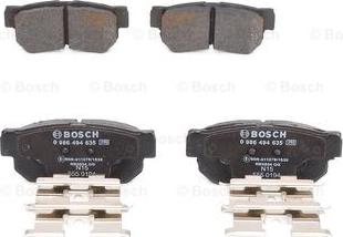 BOSCH 0 986 494 635 - Bremsbelagsatz, Scheibenbremse alexcarstop-ersatzteile.com