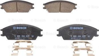 BOSCH 0 986 494 620 - Bremsbelagsatz, Scheibenbremse alexcarstop-ersatzteile.com