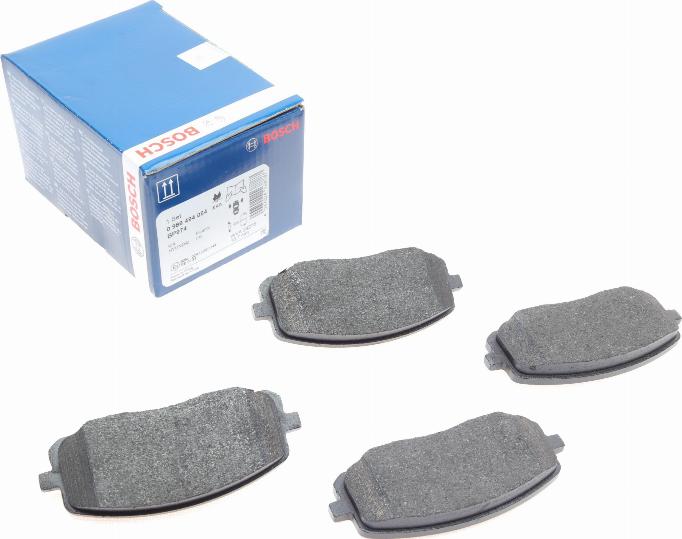 BOSCH 0 986 494 064 - Bremsbelagsatz, Scheibenbremse alexcarstop-ersatzteile.com