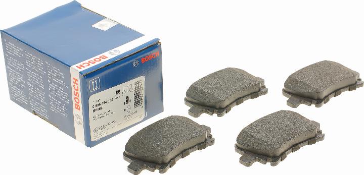 BOSCH 0 986 494 062 - Bremsbelagsatz, Scheibenbremse alexcarstop-ersatzteile.com