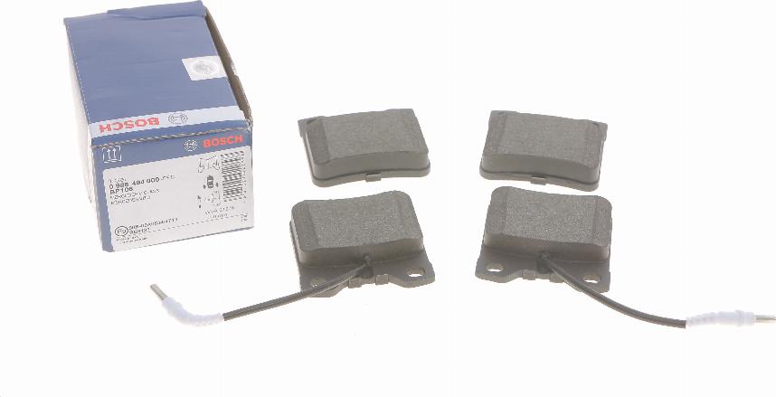 BOSCH 0 986 494 000 - Bremsbelagsatz, Scheibenbremse alexcarstop-ersatzteile.com