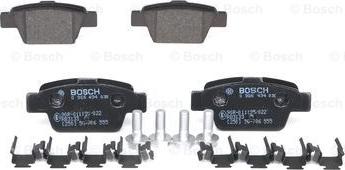 BOSCH 0 986 494 030 - Bremsbelagsatz, Scheibenbremse alexcarstop-ersatzteile.com