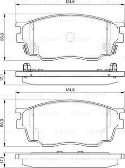 BOSCH 0 986 494 078 - Bremsbelagsatz, Scheibenbremse alexcarstop-ersatzteile.com