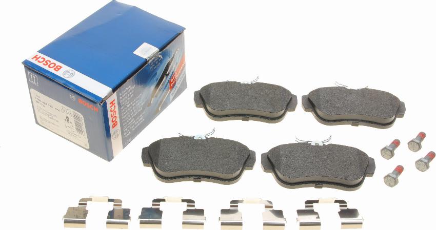 BOSCH 0 986 494 192 - Bremsbelagsatz, Scheibenbremse alexcarstop-ersatzteile.com