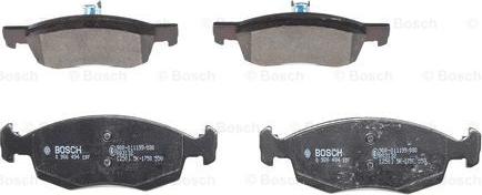 BOSCH 0 986 494 197 - Bremsbelagsatz, Scheibenbremse alexcarstop-ersatzteile.com