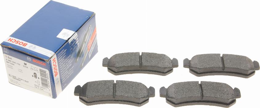 BOSCH 0 986 494 133 - Bremsbelagsatz, Scheibenbremse alexcarstop-ersatzteile.com