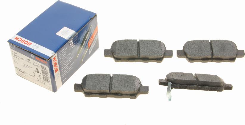 BOSCH 0 986 494 861 - Bremsbelagsatz, Scheibenbremse alexcarstop-ersatzteile.com