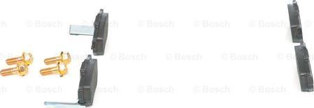 BOSCH 0 986 494 392 - Bremsbelagsatz, Scheibenbremse alexcarstop-ersatzteile.com