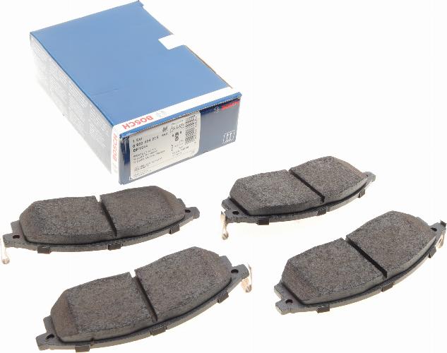 BOSCH 0 986 494 295 - Bremsbelagsatz, Scheibenbremse alexcarstop-ersatzteile.com