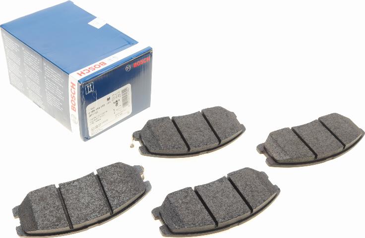 BOSCH 0 986 494 250 - Bremsbelagsatz, Scheibenbremse alexcarstop-ersatzteile.com