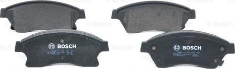 BOSCH 0 986 495 423 - Bremsbelagsatz, Scheibenbremse alexcarstop-ersatzteile.com