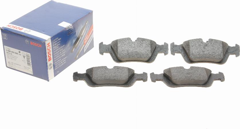 BOSCH 0 986 495 060 - Bremsbelagsatz, Scheibenbremse alexcarstop-ersatzteile.com