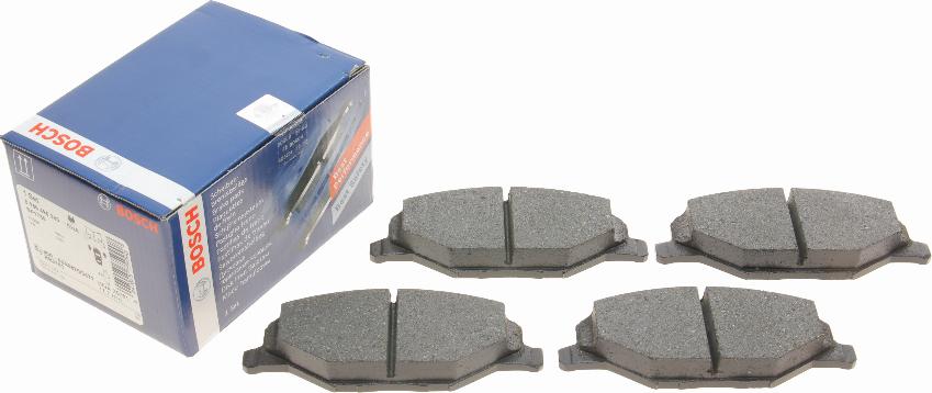 BOSCH 0 986 495 390 - Bremsbelagsatz, Scheibenbremse alexcarstop-ersatzteile.com