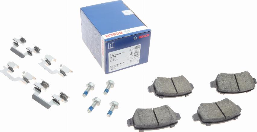 BOSCH 0 986 495 319 - Bremsbelagsatz, Scheibenbremse alexcarstop-ersatzteile.com