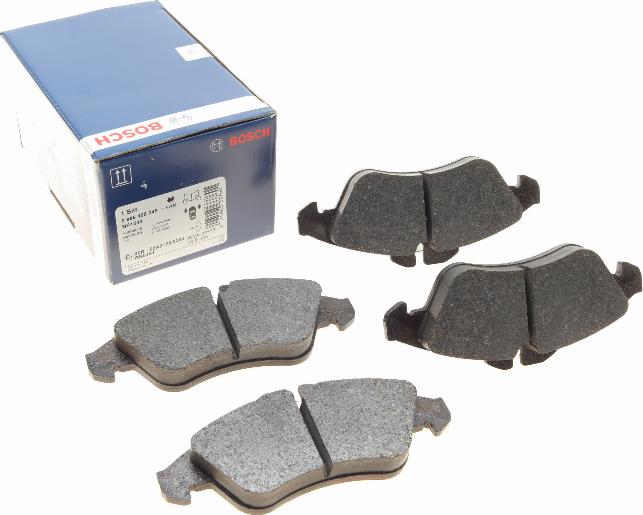 BOSCH 0 986 495 245 - Bremsbelagsatz, Scheibenbremse alexcarstop-ersatzteile.com