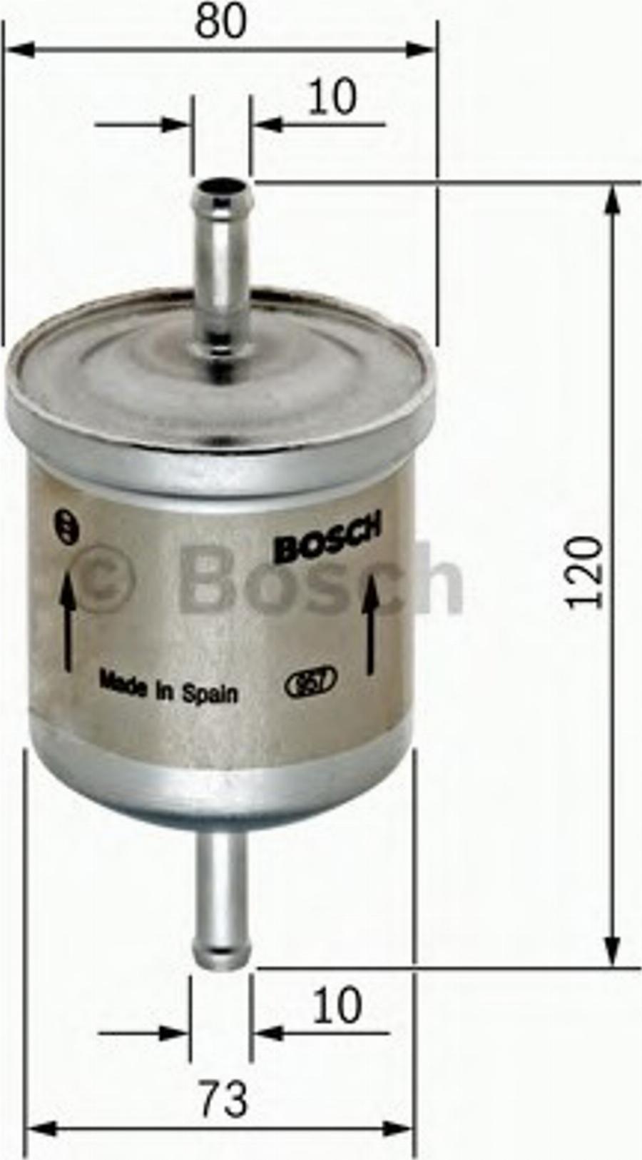 BOSCH 0 986 450 150 - Kraftstofffilter alexcarstop-ersatzteile.com