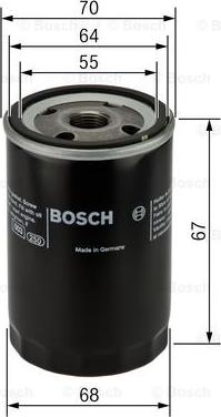 BOSCH 0 986 452 058 - Ölfilter alexcarstop-ersatzteile.com