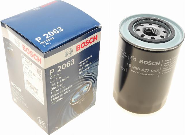 BOSCH 0 986 452 063 - Ölfilter alexcarstop-ersatzteile.com