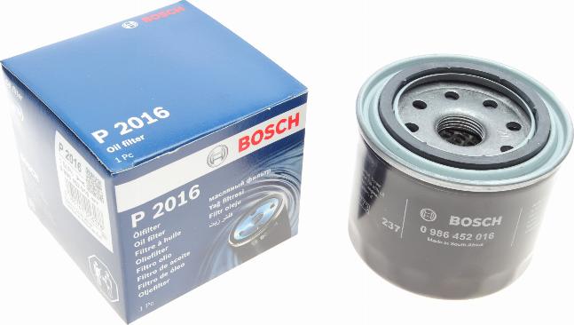 BOSCH 0 986 452 016 - Ölfilter alexcarstop-ersatzteile.com