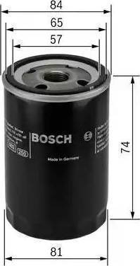 BOSCH P 3316 - Ölfilter alexcarstop-ersatzteile.com