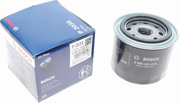 BOSCH 0 986 452 035 - Ölfilter alexcarstop-ersatzteile.com