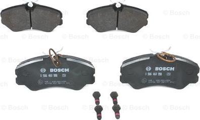 BOSCH 0 986 460 998 - Bremsbelagsatz, Scheibenbremse alexcarstop-ersatzteile.com