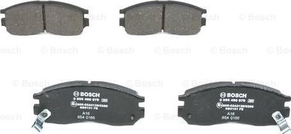 BOSCH 0 986 460 979 - Bremsbelagsatz, Scheibenbremse alexcarstop-ersatzteile.com